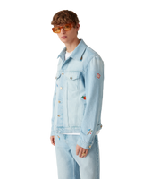 Embroidered Motif Denim Jacket