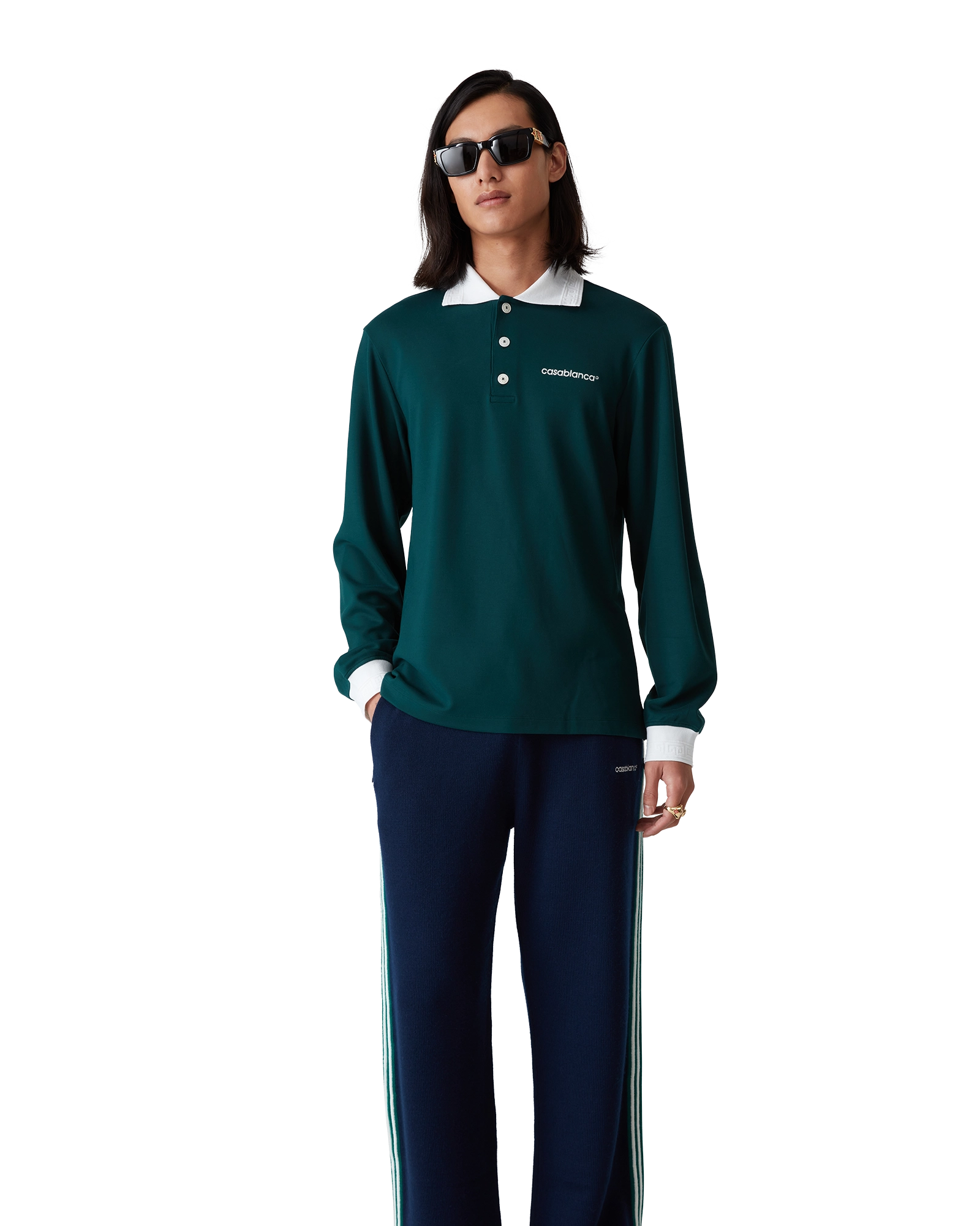 Long Sleeve Polo Shirt