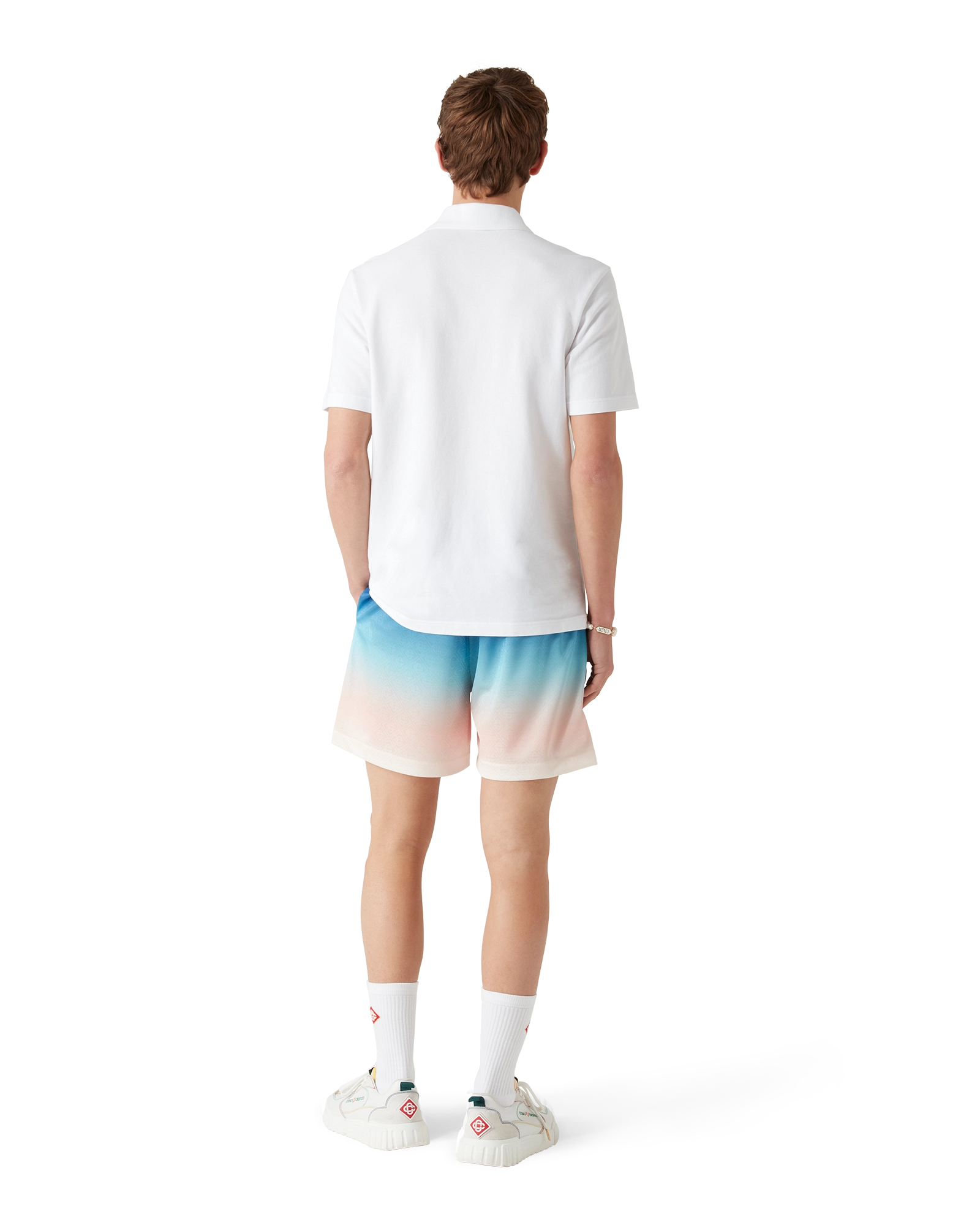 Gradient Football Shorts