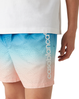 Gradient Football Shorts