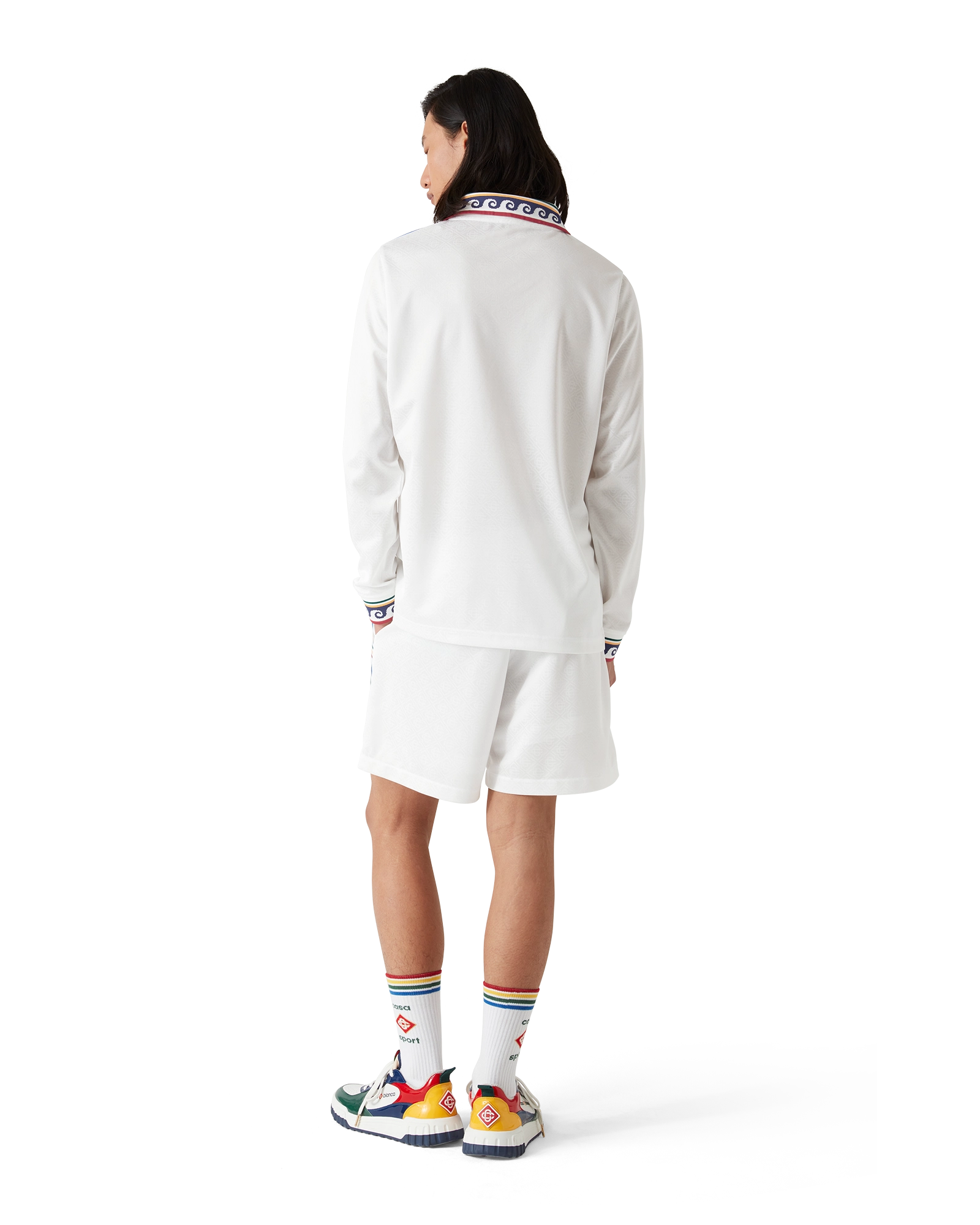 Jacquard Monogram Football Shorts