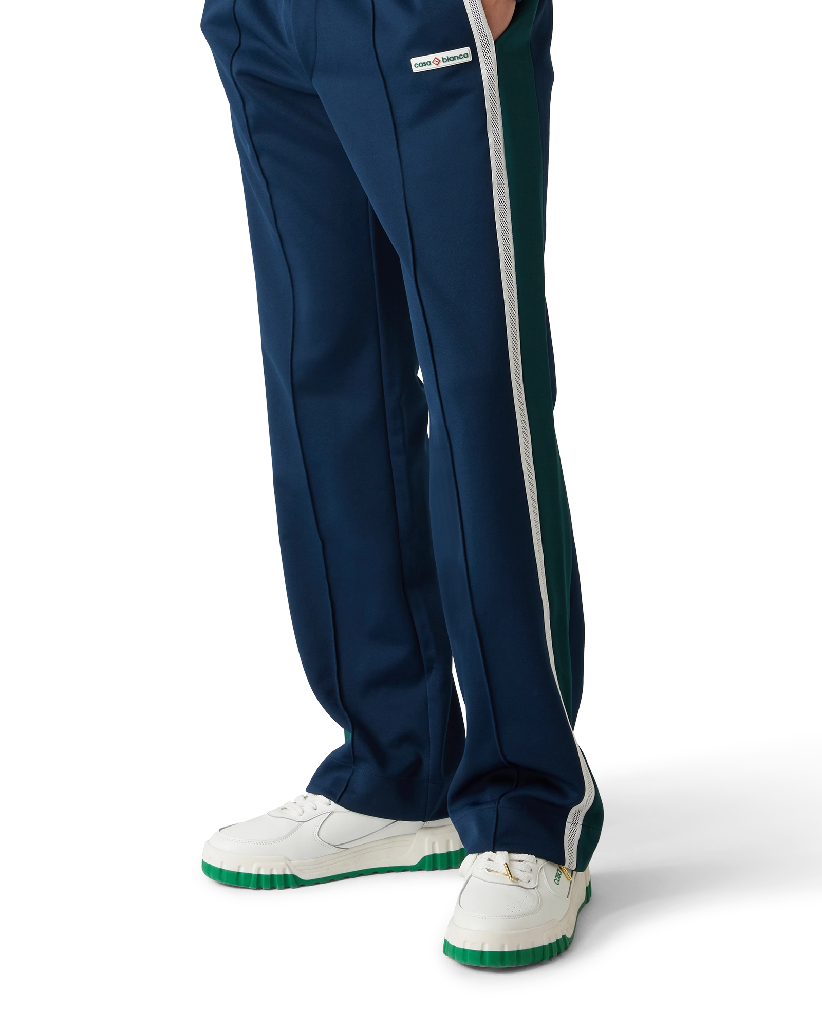 Mesh Tape Track Pants