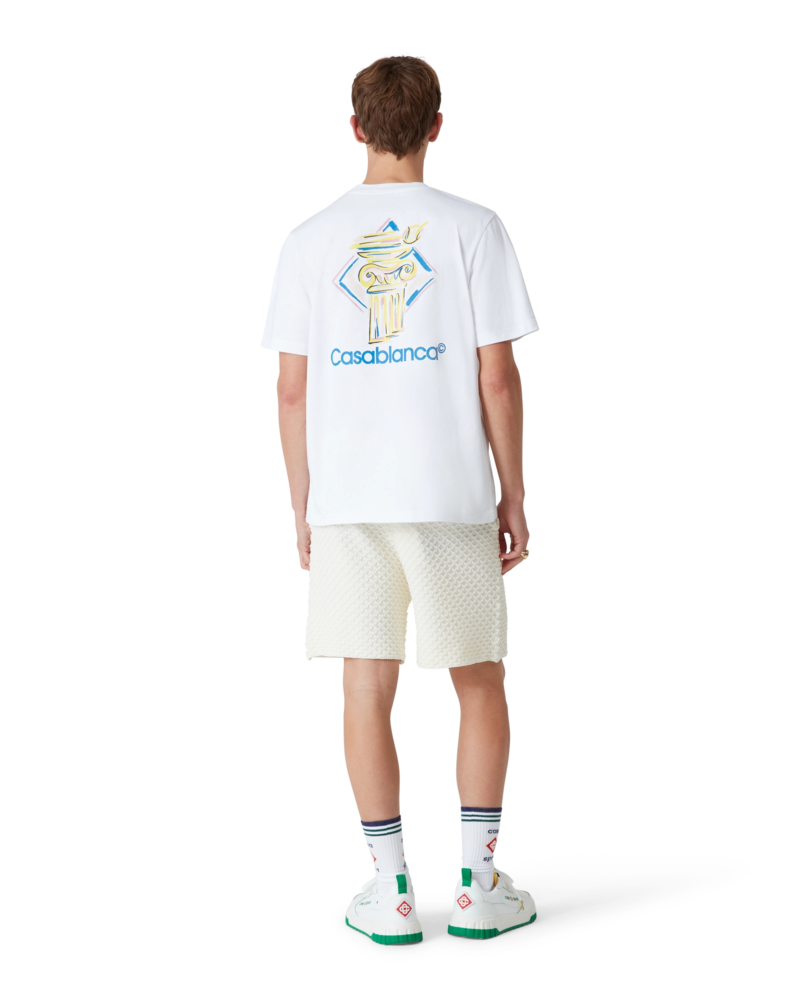 Diamond Column Short Sleeve T-Shirt