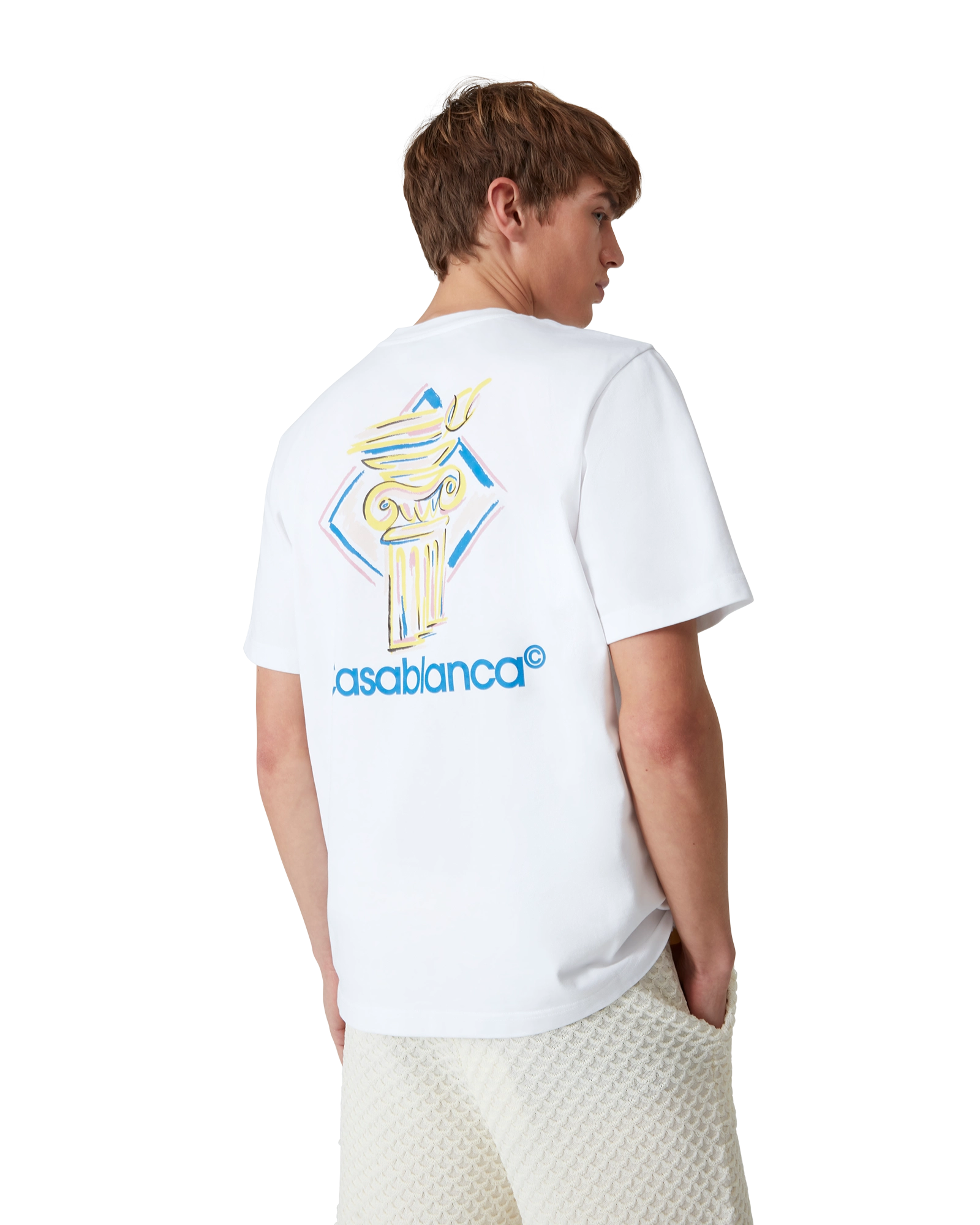 Diamond Column Short Sleeve T-Shirt