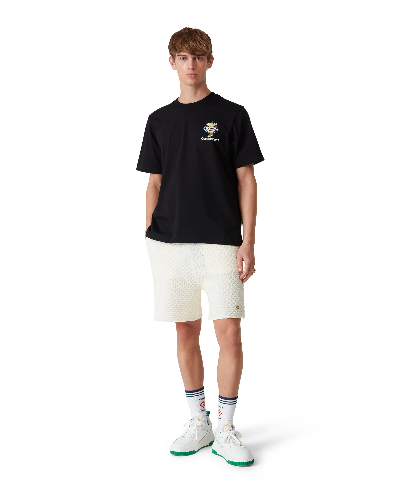 Diamond Column Short Sleeve T-Shirt