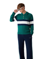 Colourblock Polo Shirt