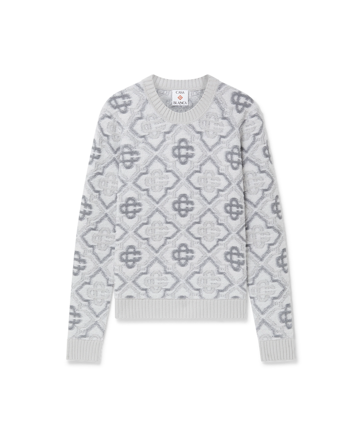 Monogram Knit Jumper Casablanca Paris