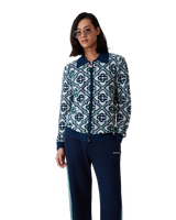 Monogram Knit Zip Jumper | Casablanca Paris Monogram Knit Zip Jumper | Casablanca Paris