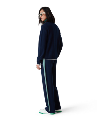 Knit Tennis Track Jacket