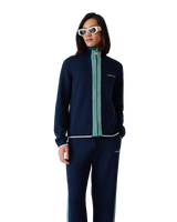 Knit Tennis Track Jacket