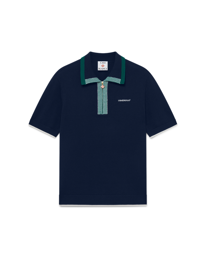 Knit Tennis Polo Shirt