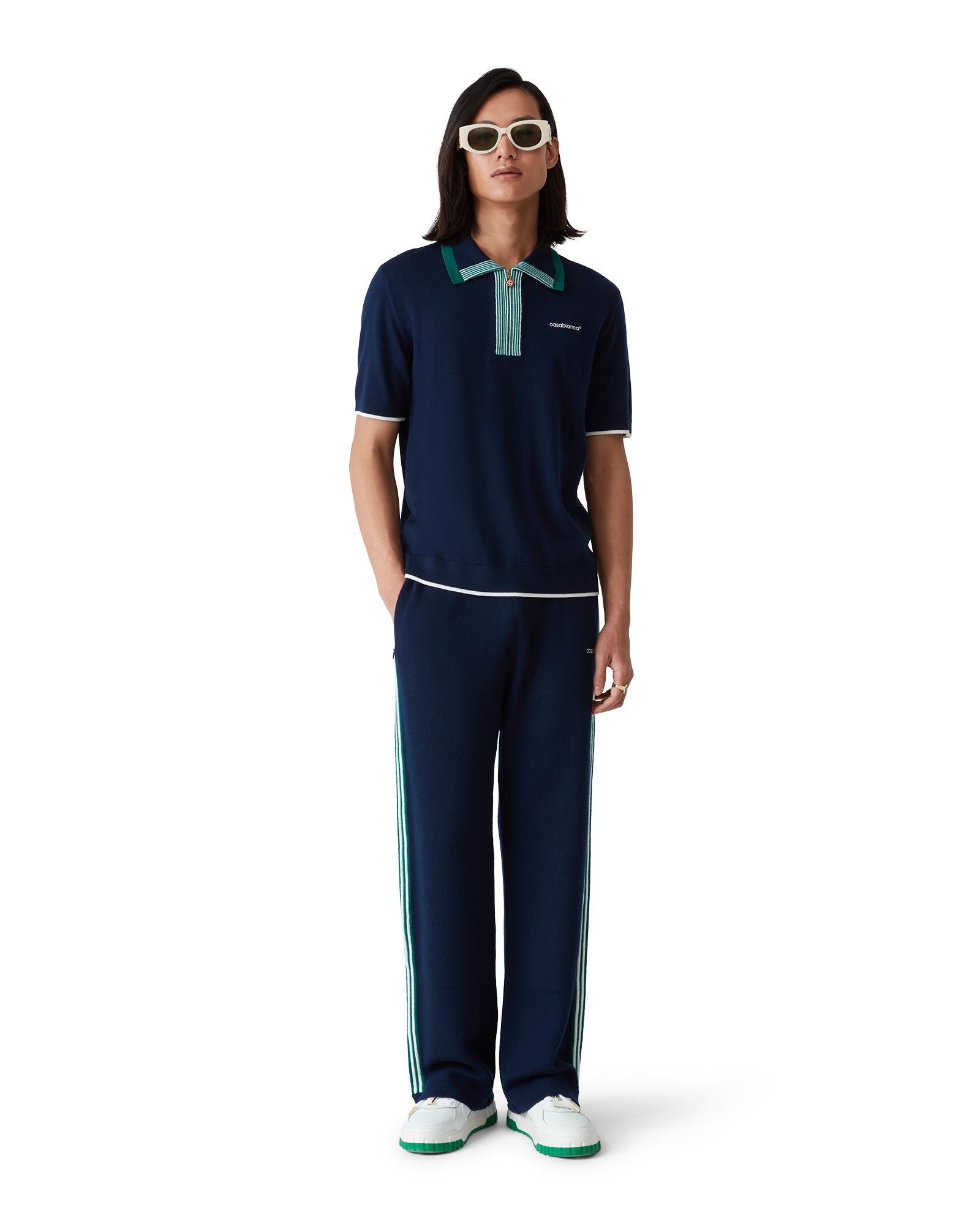 Knit Tennis Polo Shirt