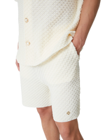 Textured Knitted Shorts