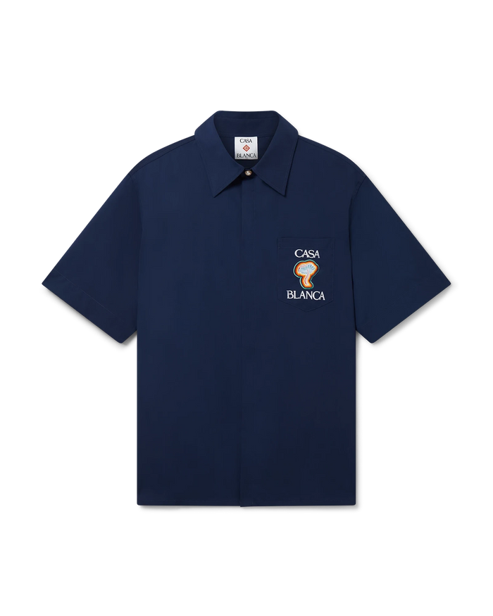 Rainbow Mushroom Short Sleeve Shirt