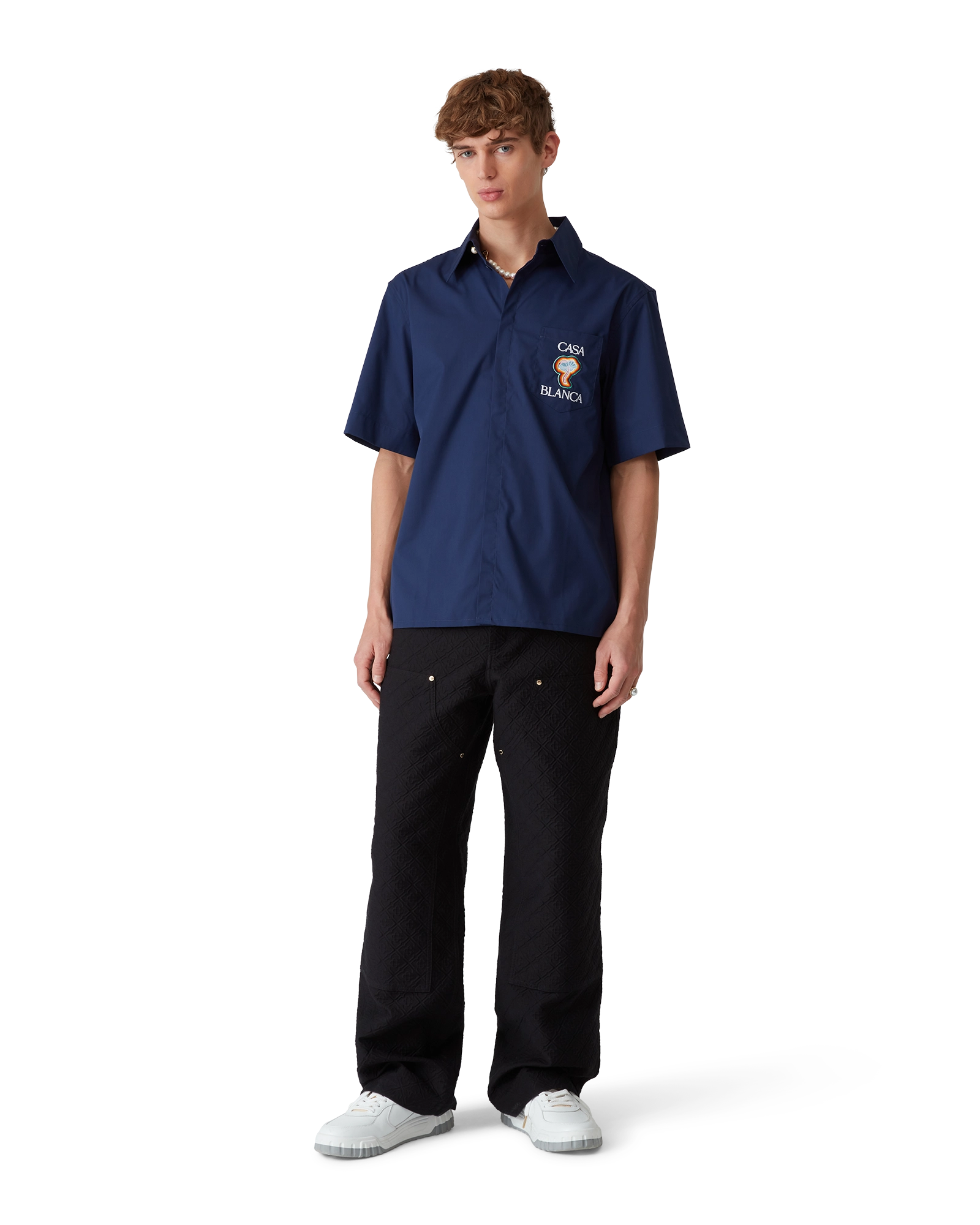 Rainbow Mushroom Short Sleeve Shirt