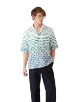 Monogram Gradient Towelling Short Sleeve Shirt