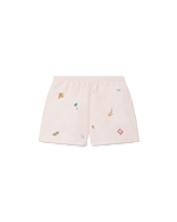 Embroidered Motif Swim Shorts