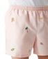 Embroidered Motif Swim Shorts