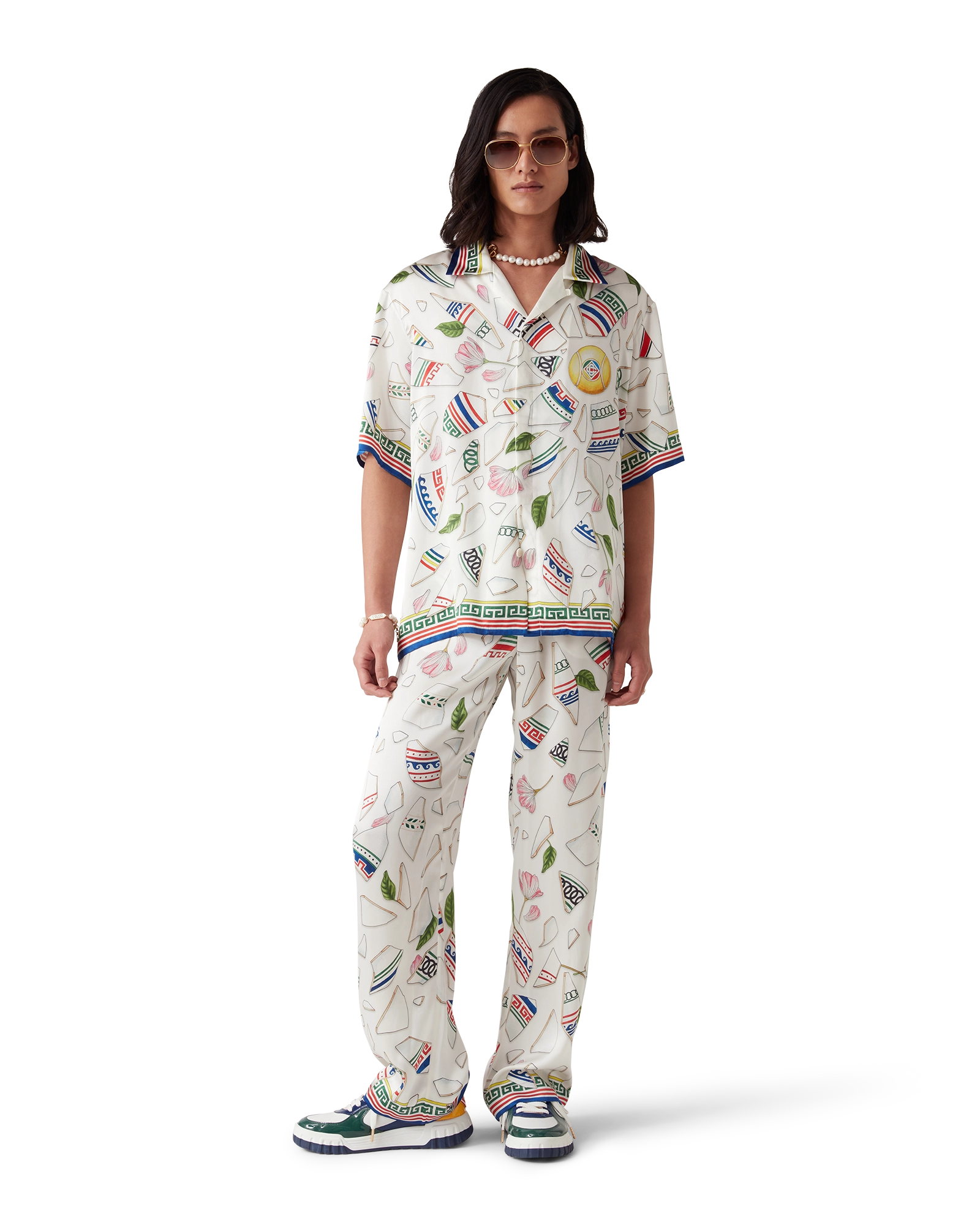 Le Vase Brise Silk Trousers