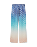 Jacquard Gradient Silk Trousers