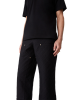 Jacquard Cargo Trousers