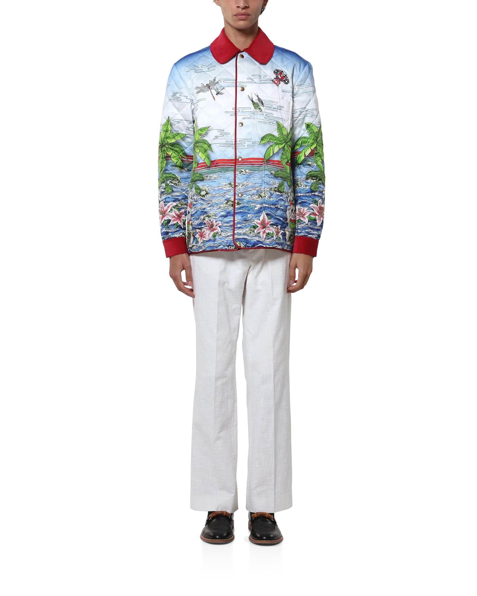 Ping Pong Club Sunrise Quilted Jacket