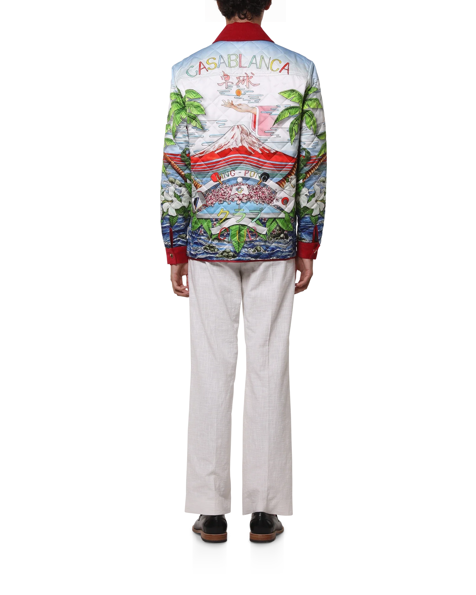 Ping Pong Club Sunrise Quilted Jacket