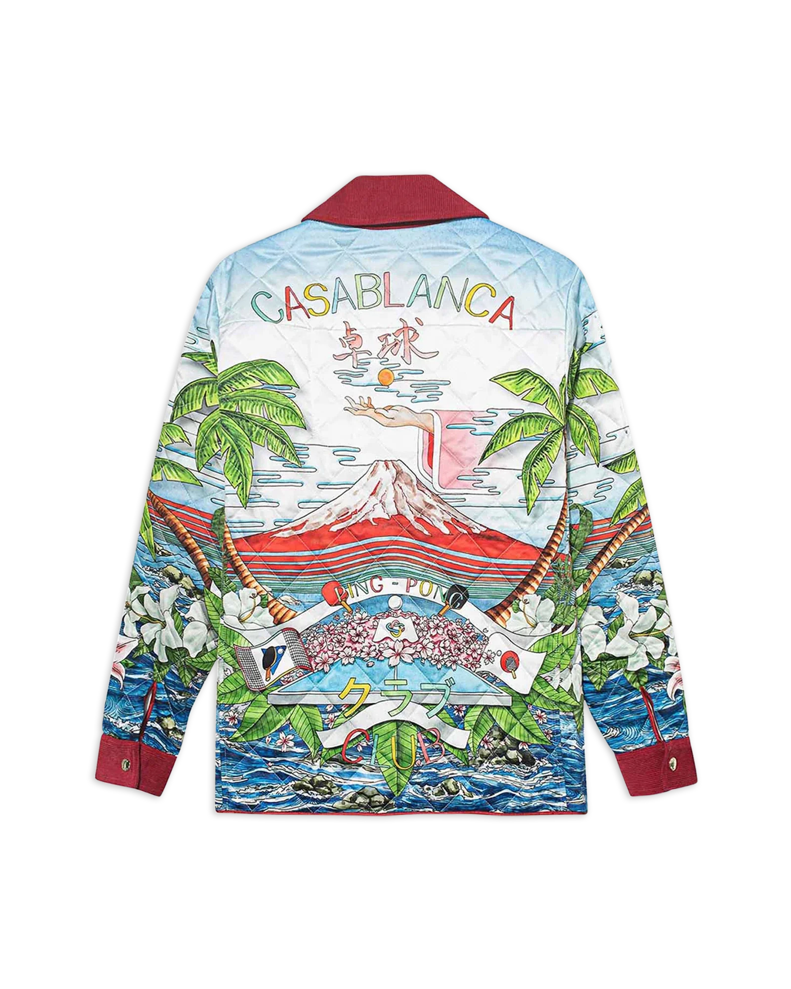Ping Pong Club Sunrise Quilted Jacket