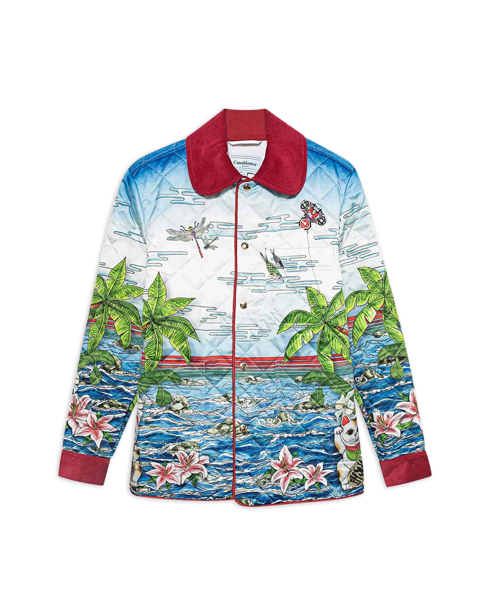 Ping Pong Club Sunrise Quilted Jacket