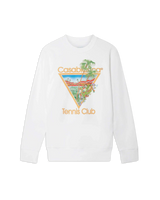 White Tennis Club Icon Sweatshirt