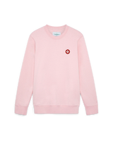 Pink Logo Patch Sweatshirt