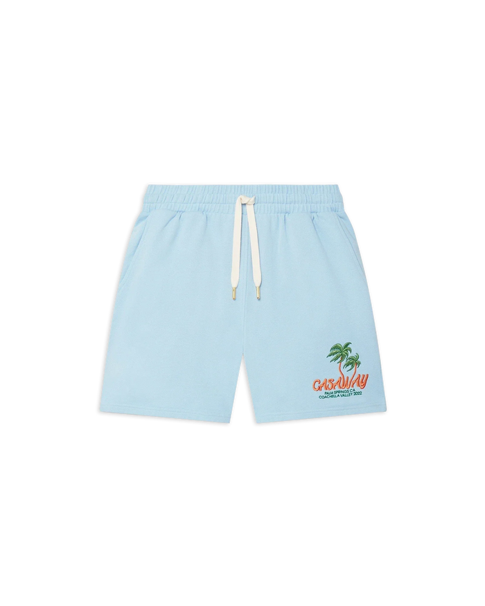 Blue Coachella Valley Sweatshort