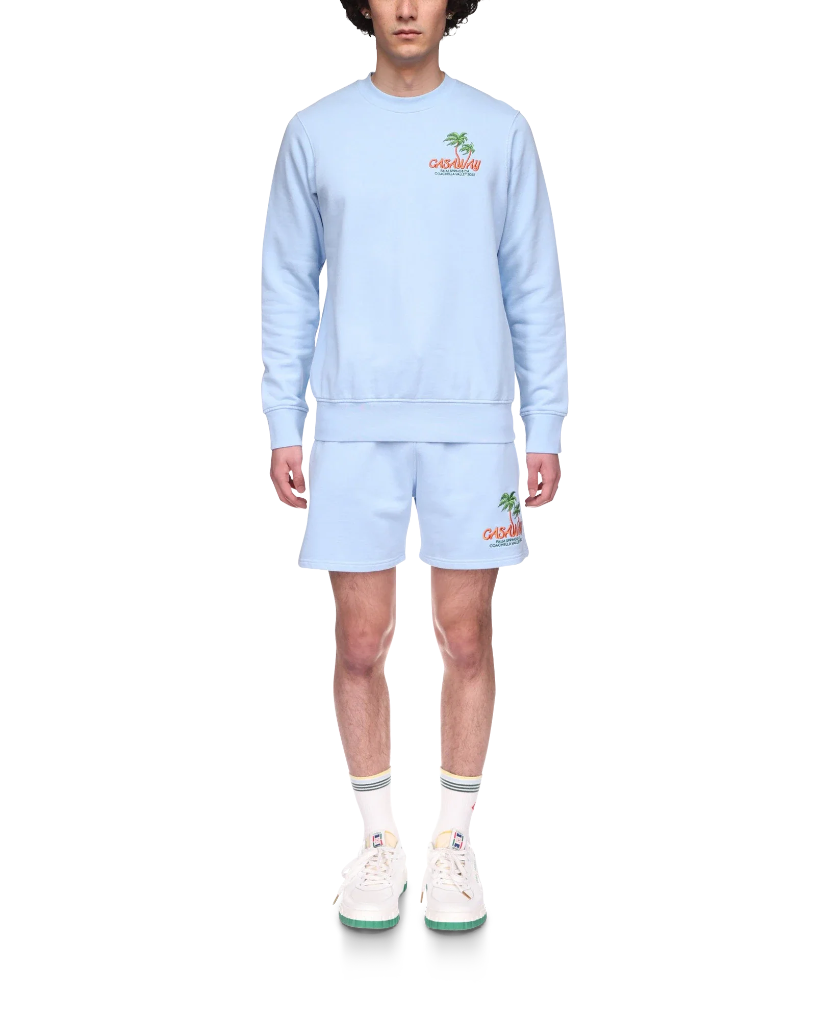 Blue Coachella Valley Sweatshorts