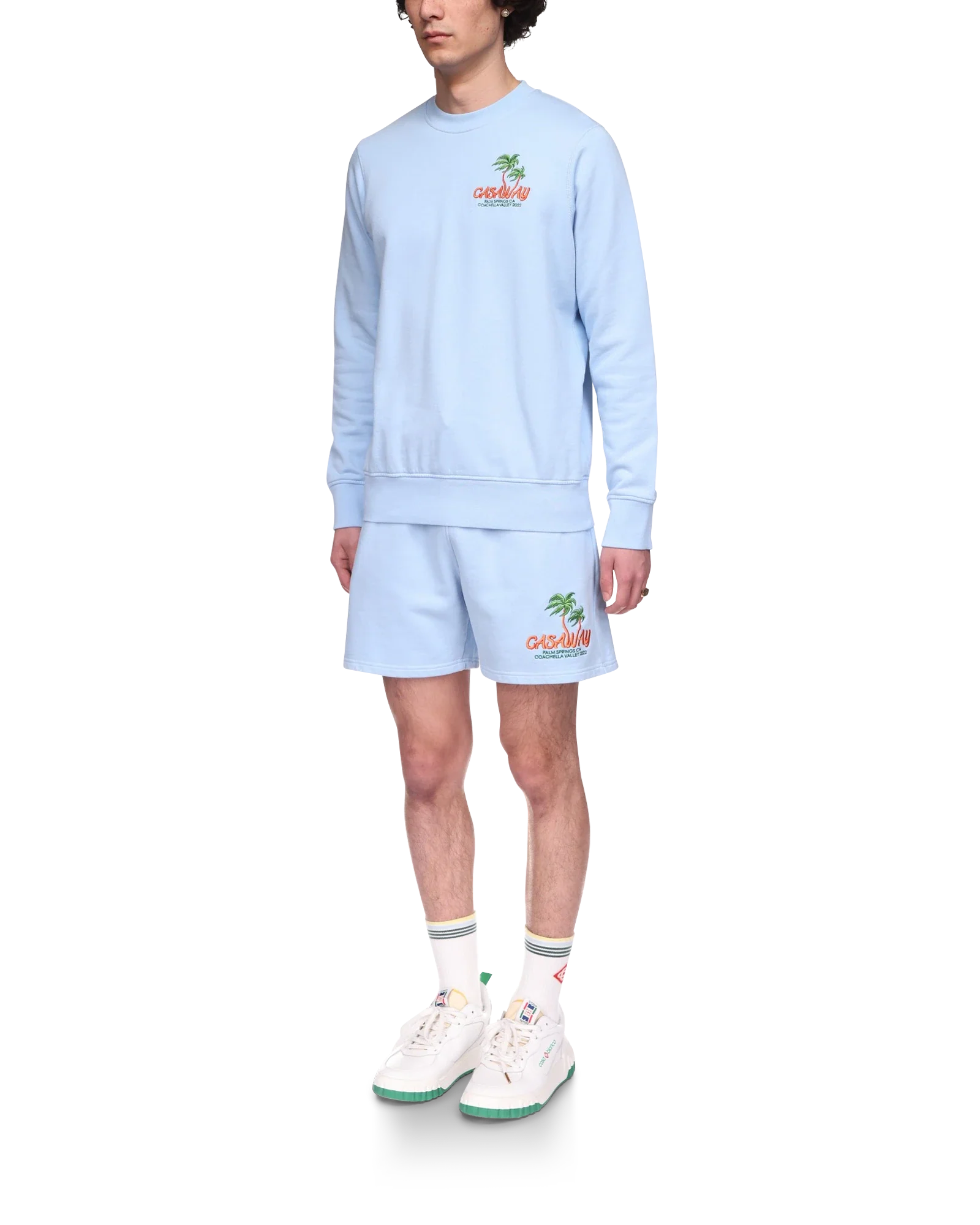 Blue Coachella Valley Sweatshorts