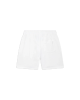 White Tennis Club Icon Sweatshort