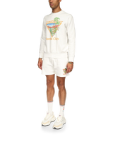 White Tennis Club Icon Sweatshort