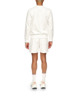 White Tennis Club Icon Sweatshort