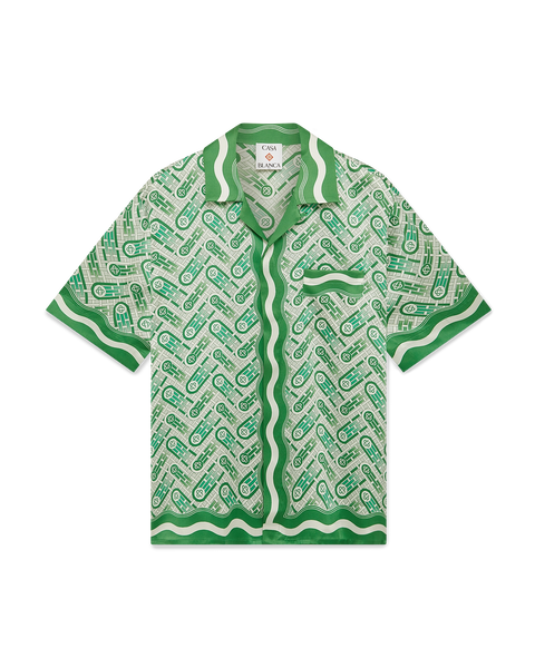 Ping Pong Short Sleeve Silk Shirt – Casablanca