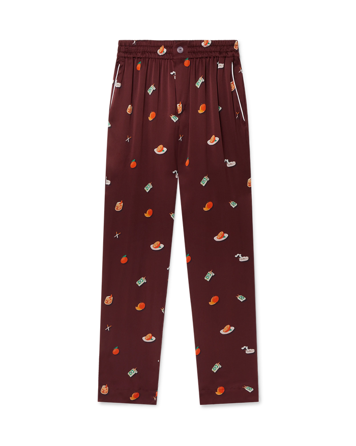 Vices Silk Satin Pyjama Trousers