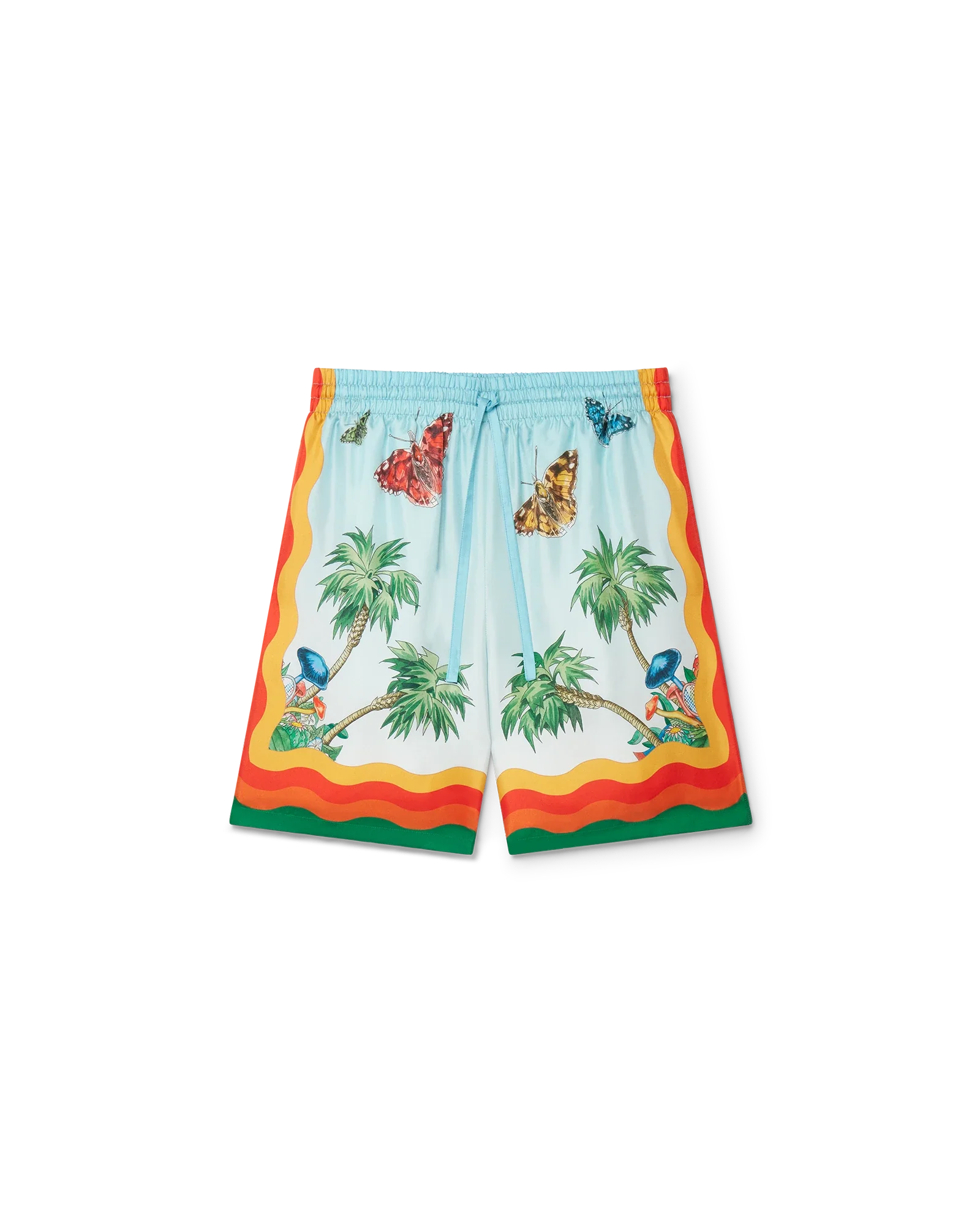Palm Springs Tennis Club Silk Shorts