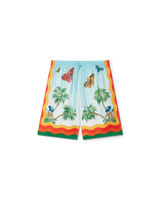 Palm Springs Tennis Club Silk Shorts