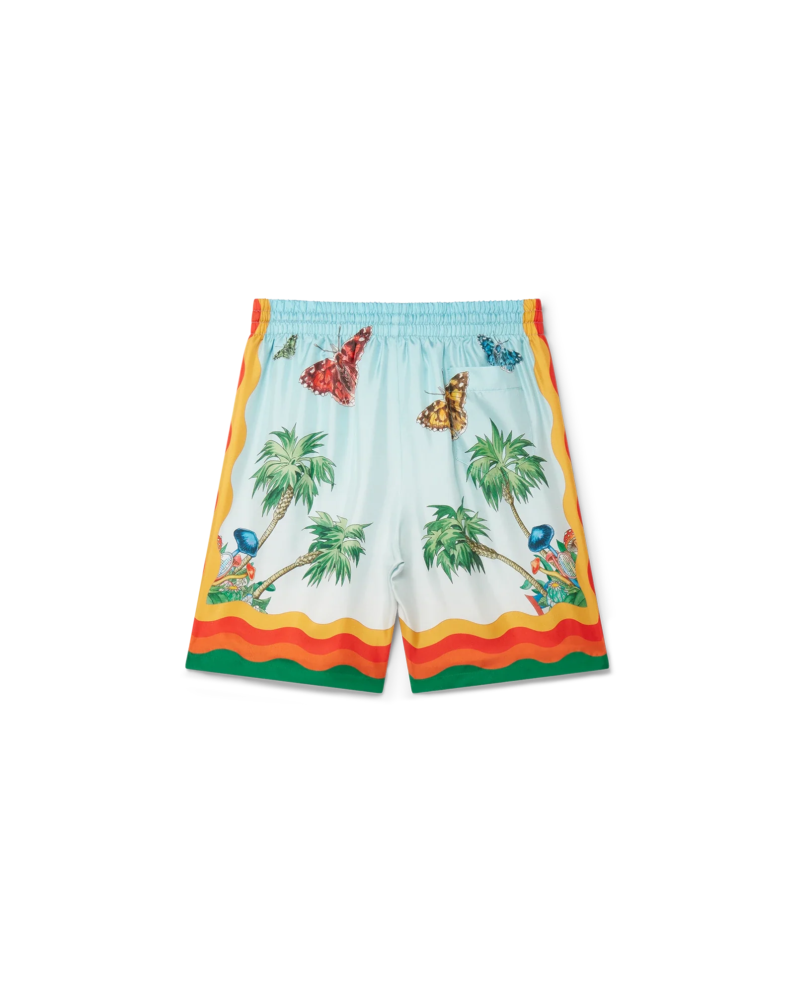 Palm Springs Tennis Club Silk Shorts