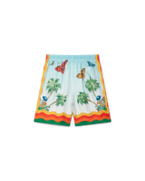 Palm Springs Tennis Club Silk Shorts