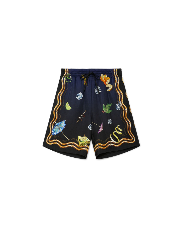 Casa Club Nuit Viscose Shorts