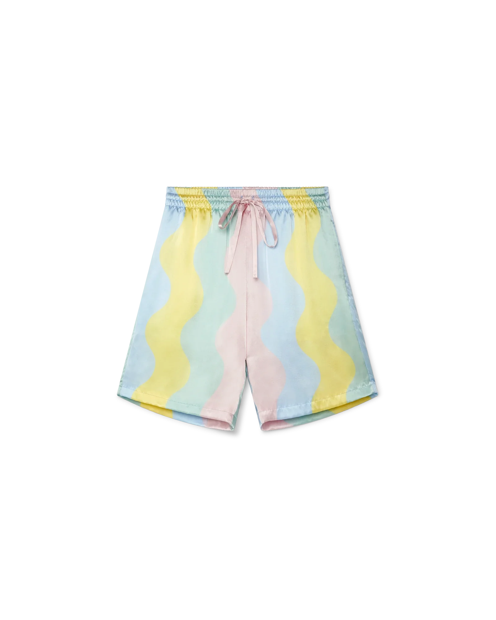 Casa Shell Wave Silk Shorts