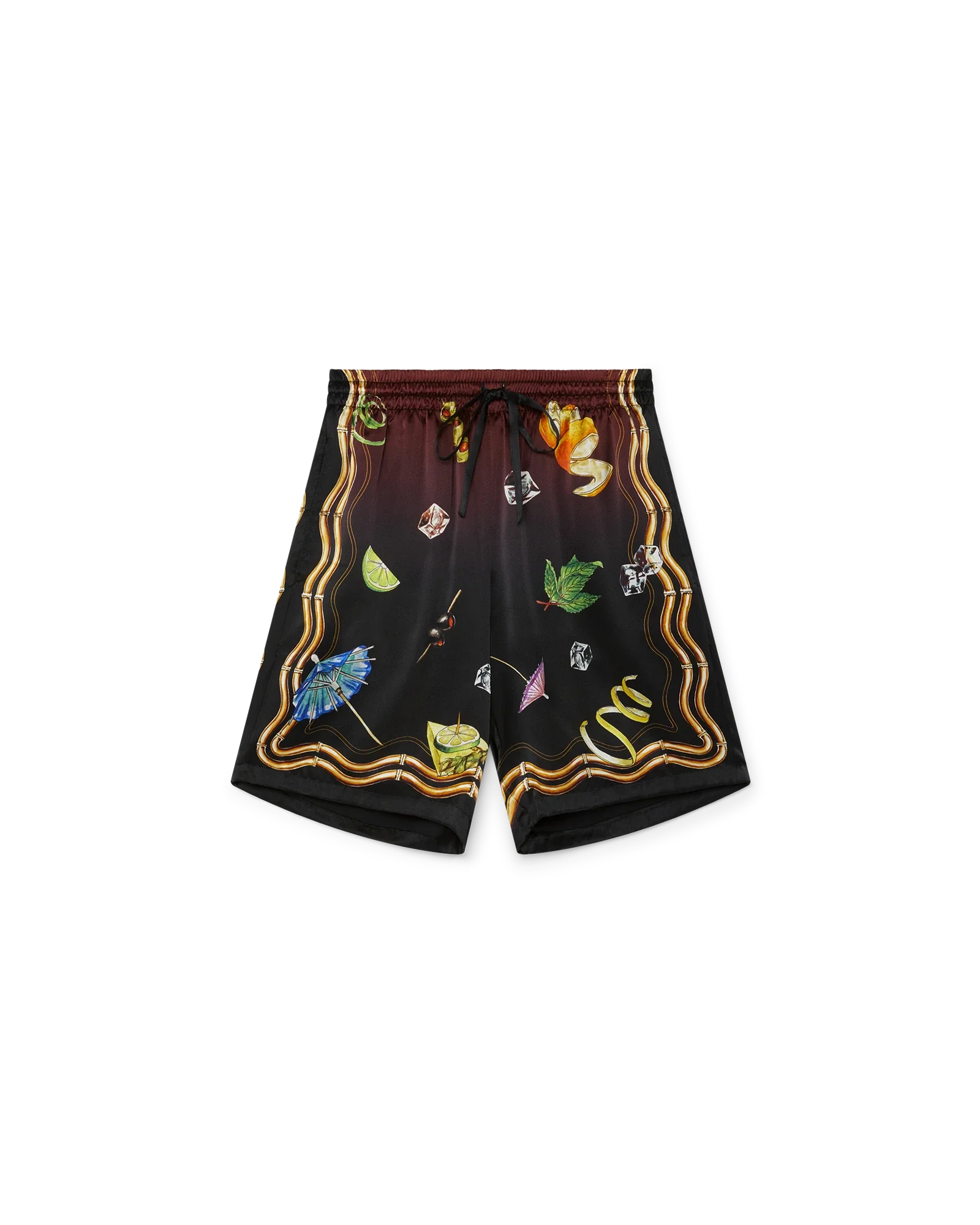 Casa Club Sunset Silk Shorts