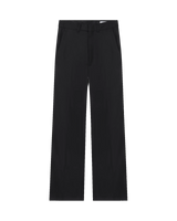 Black Wool Tailoring Trousers