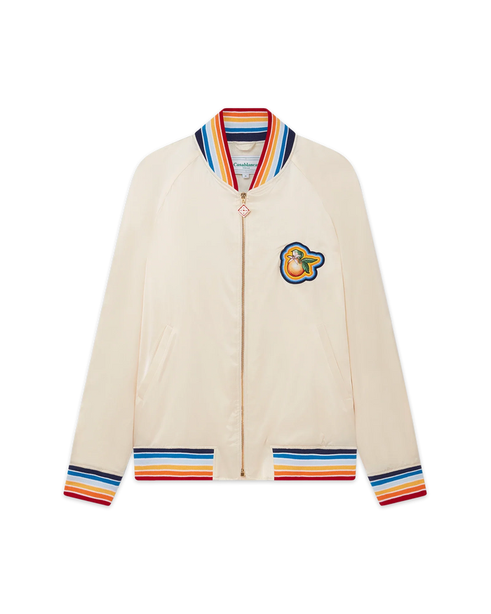 Radiating Orange Souvenir Jacket