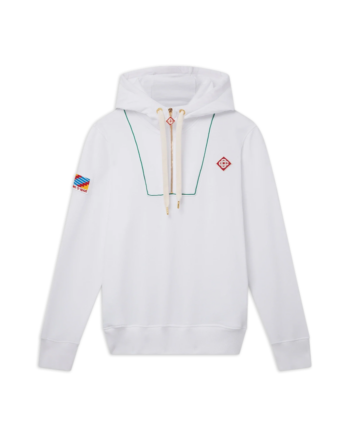 Half Zip Hooded Sweatshirt