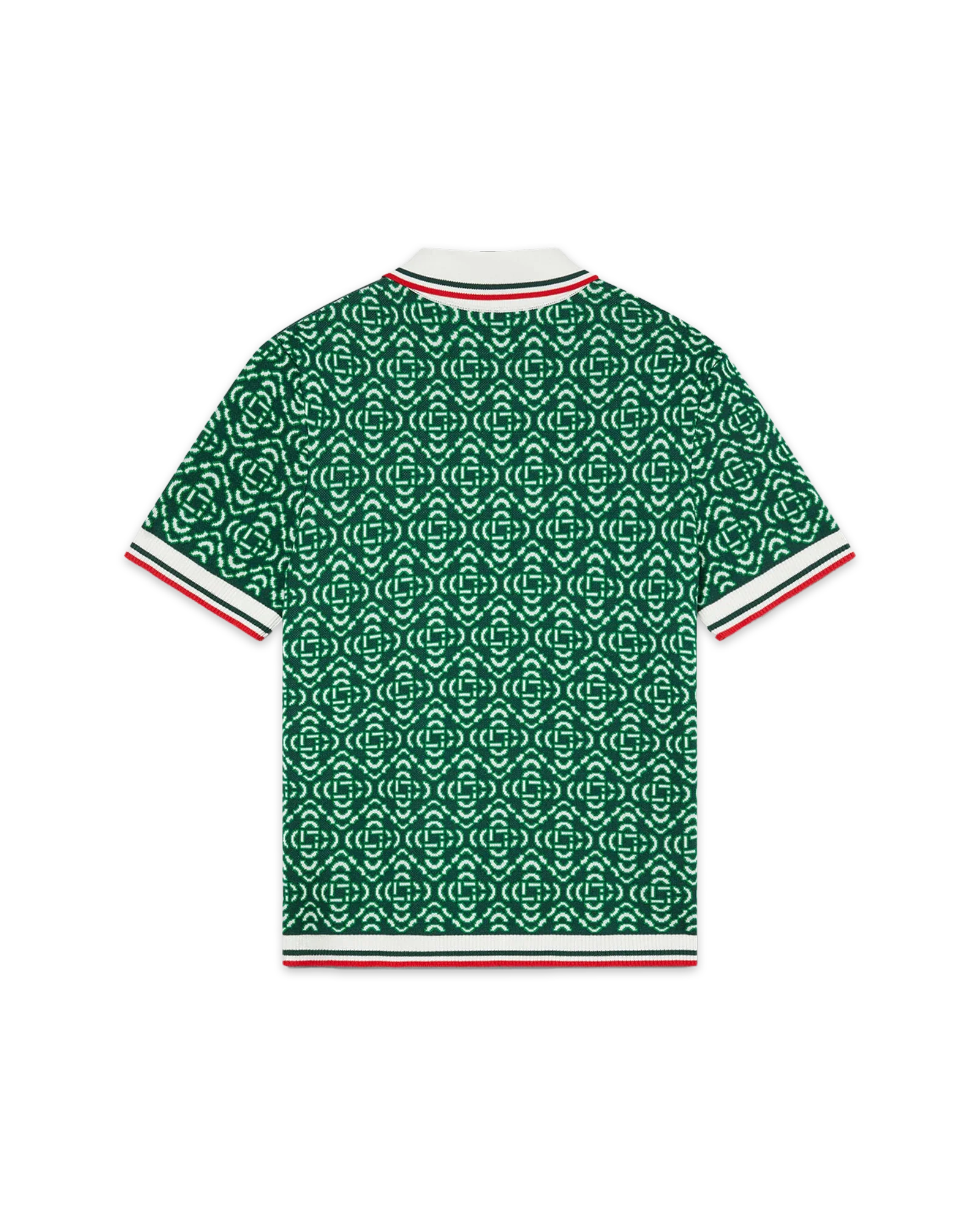 Diamond Logo Jacquard Polo Shirt